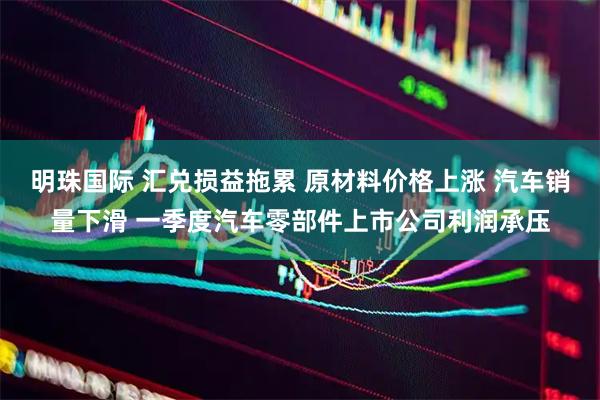 明珠国际 汇兑损益拖累 原材料价格上涨 汽车销量下滑 一季度汽车零部件上市公司利润承压